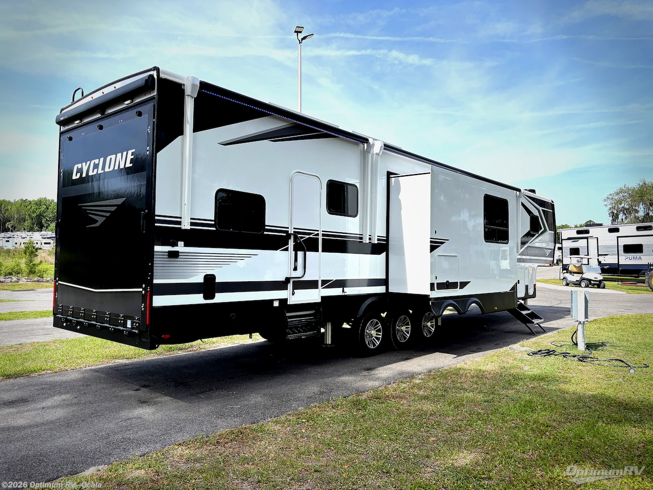 2026 Heartland Cyclone 3913 - New Fifth Wheel For Sale by Optimum RV - Ocala in Ocala, Florida features Awning, Slideout