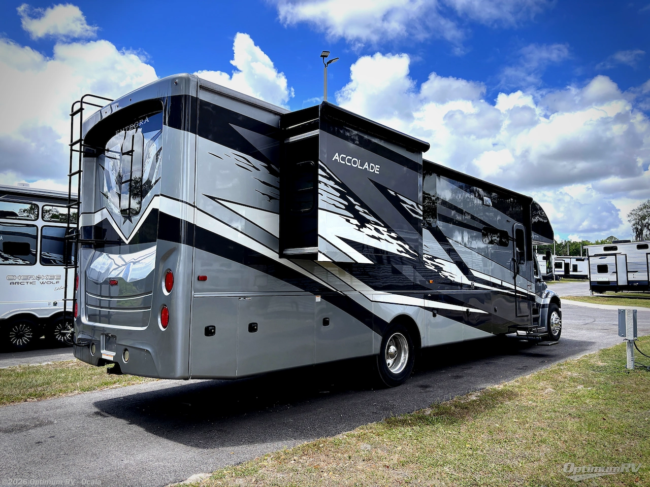 2024 Entegra Coach Accolade 37K - Used Class C For Sale by Optimum RV - Ocala in Ocala, Florida features Slideout, Awning