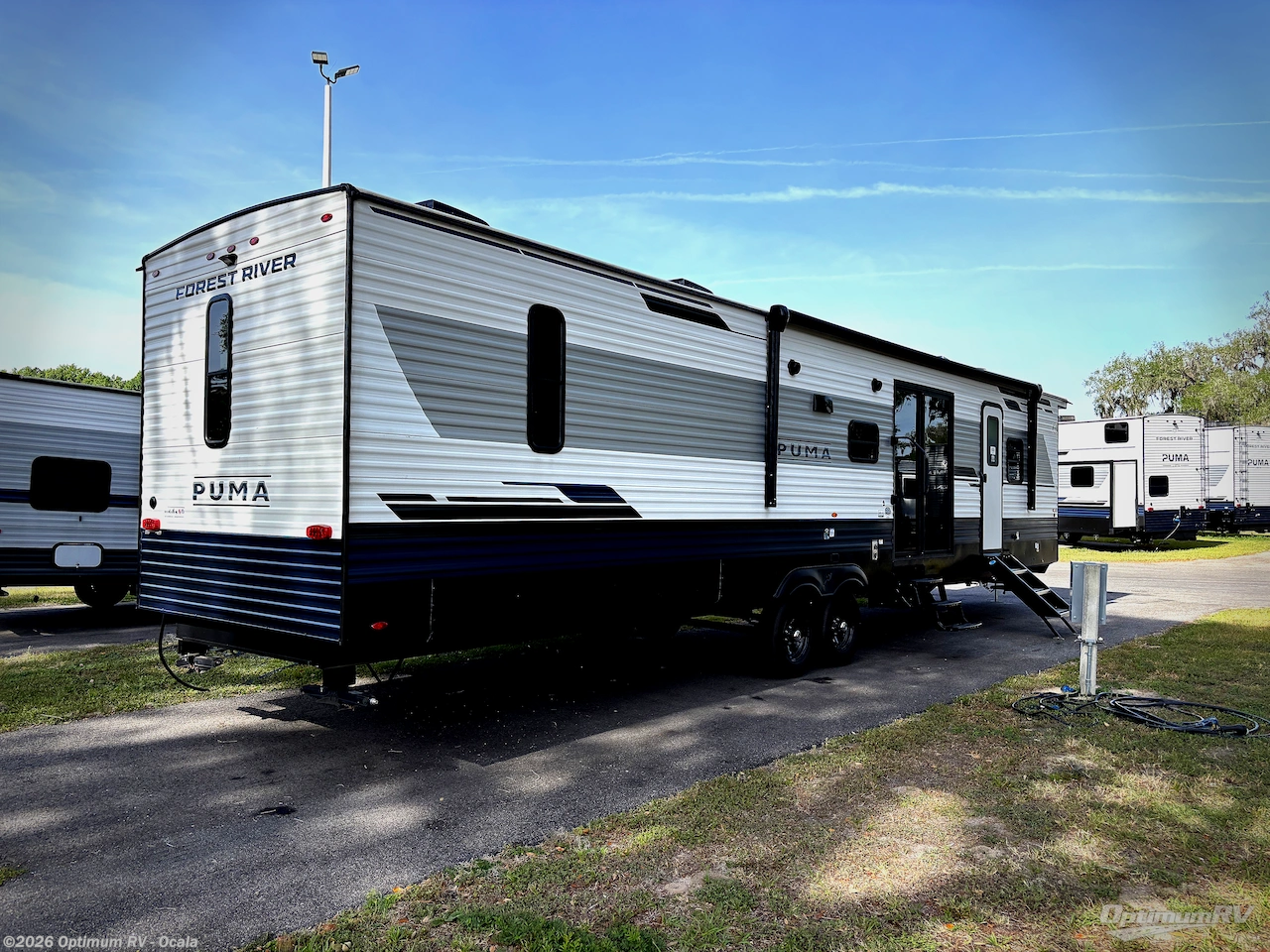 2025 Palomino Puma Destination 39DBT - Used Destination Trailer For Sale by Optimum RV - Ocala in Ocala, Florida features Awning, Slideout
