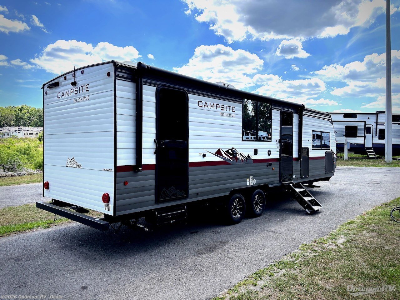 2025 Forest River Campsite Reserve 26CJ - Used Travel Trailer For Sale by Optimum RV - Ocala in Ocala, Florida features Awning, Slideout