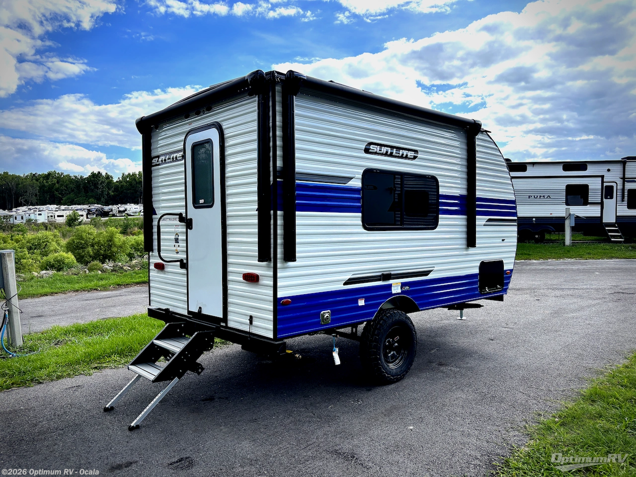 2027 Sunset Park RV Sun Lite 16BH - New Travel Trailer For Sale by Optimum RV - Ocala in Ocala, Florida features Awning