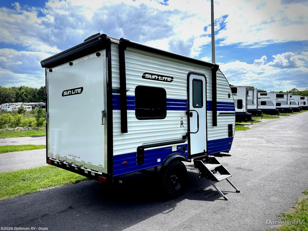2027 Sunset Park RV Sun Lite 14TH - New Travel Trailer For Sale by Optimum RV - Ocala in Ocala, Florida features Awning