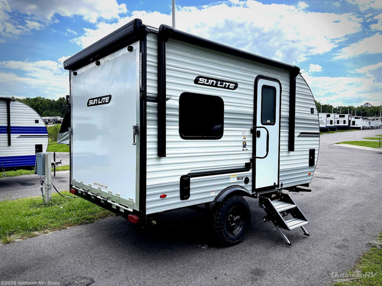2027 Sunset Park RV Sun Lite 14TH - New Travel Trailer For Sale by Optimum RV - Ocala in Ocala, Florida features Awning