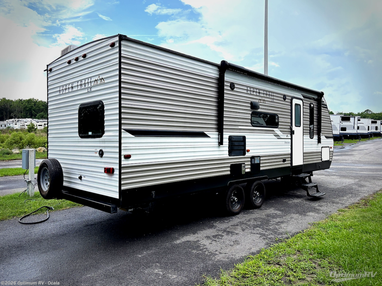 2021 Dutchmen Aspen Trail LE 26BH - Used Travel Trailer For Sale by Optimum RV - Ocala in Ocala, Florida features Slideout, Awning