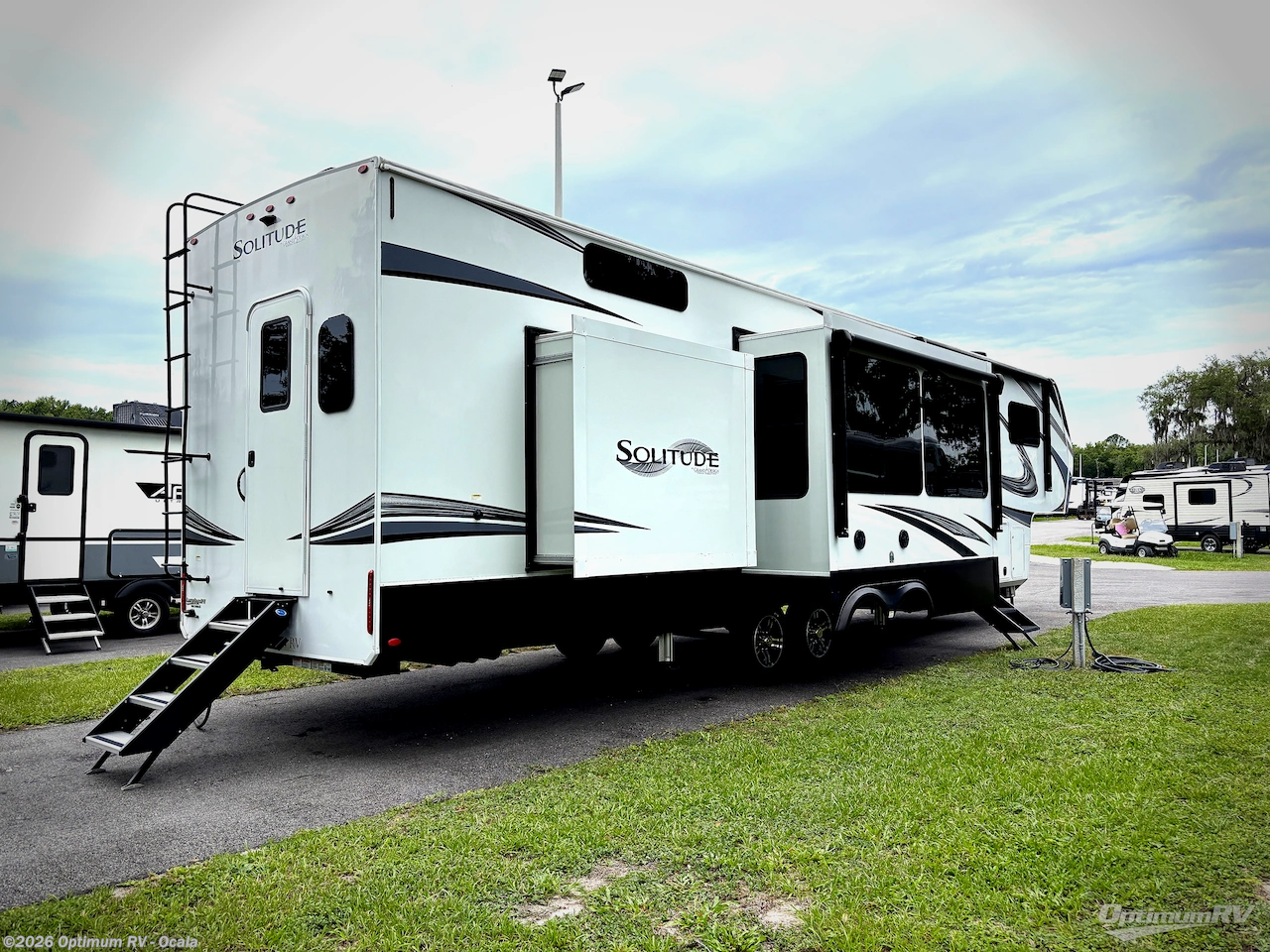 2023 Grand Design Solitude 391DL - Used Fifth Wheel For Sale by Optimum RV - Ocala in Ocala, Florida features Slideout, Awning