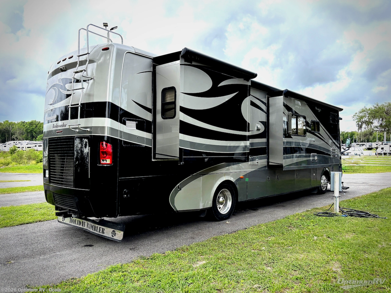 2007 Holiday Rambler Ambassador 40DFT - Used Class A For Sale by Optimum RV - Ocala in Ocala, Florida features Slideout