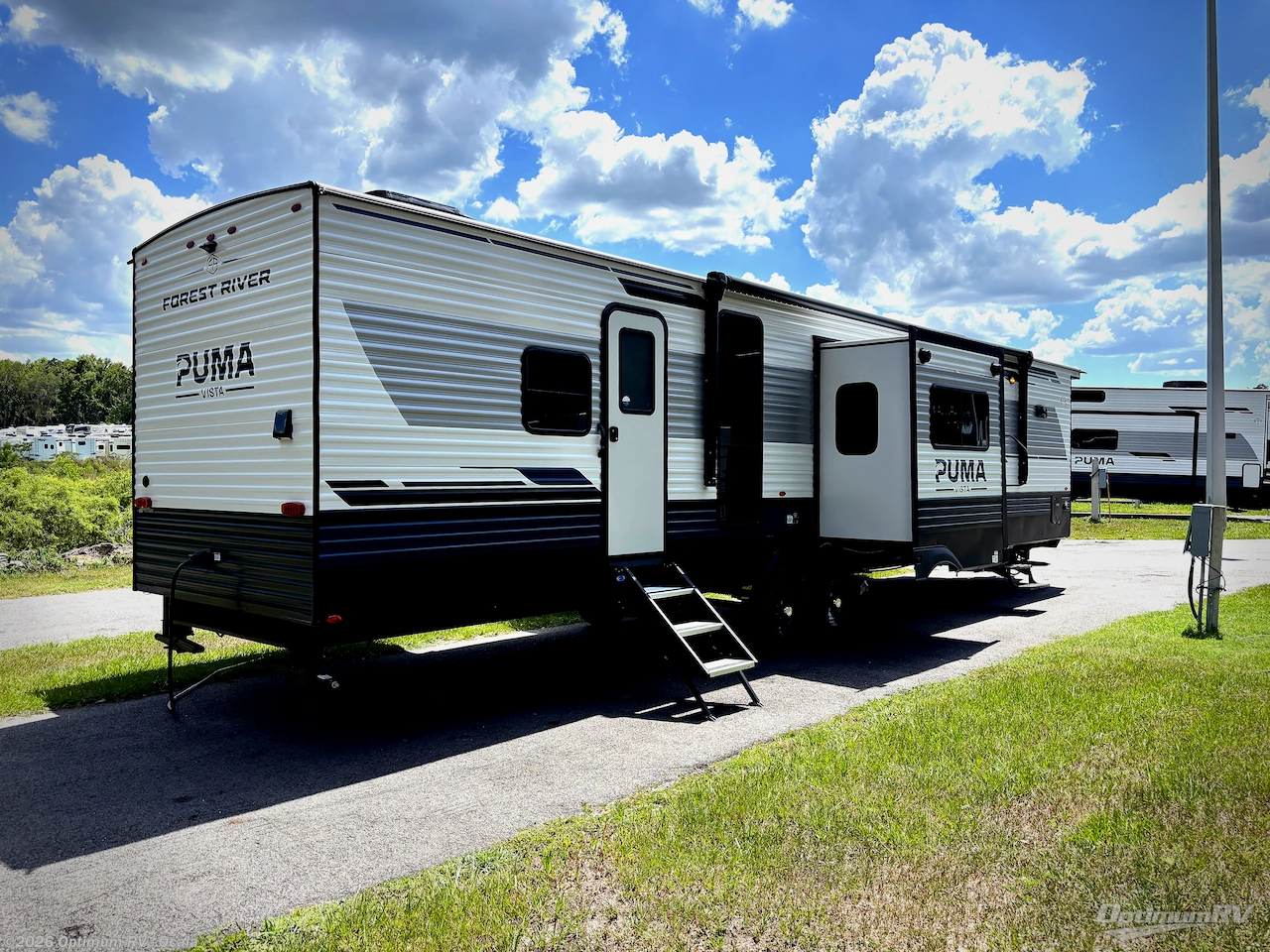 2027 Forest River Puma Vista 39FKL - New Destination Trailer For Sale by Optimum RV - Ocala in Ocala, Florida features Awning, Slideout