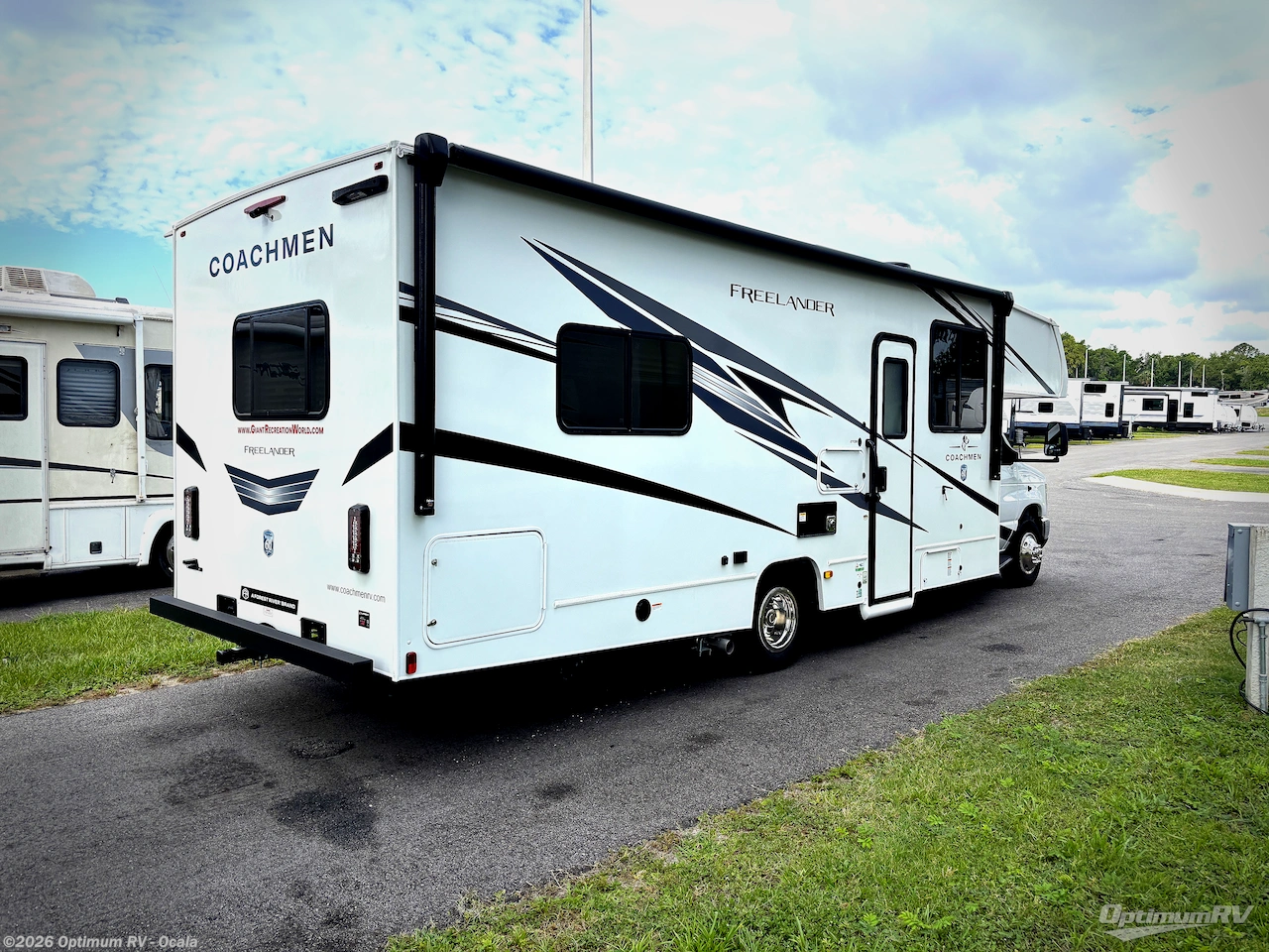 2025 Coachmen Freelander 27QB - Used Class C For Sale by Optimum RV - Ocala in Ocala, Florida features Awning