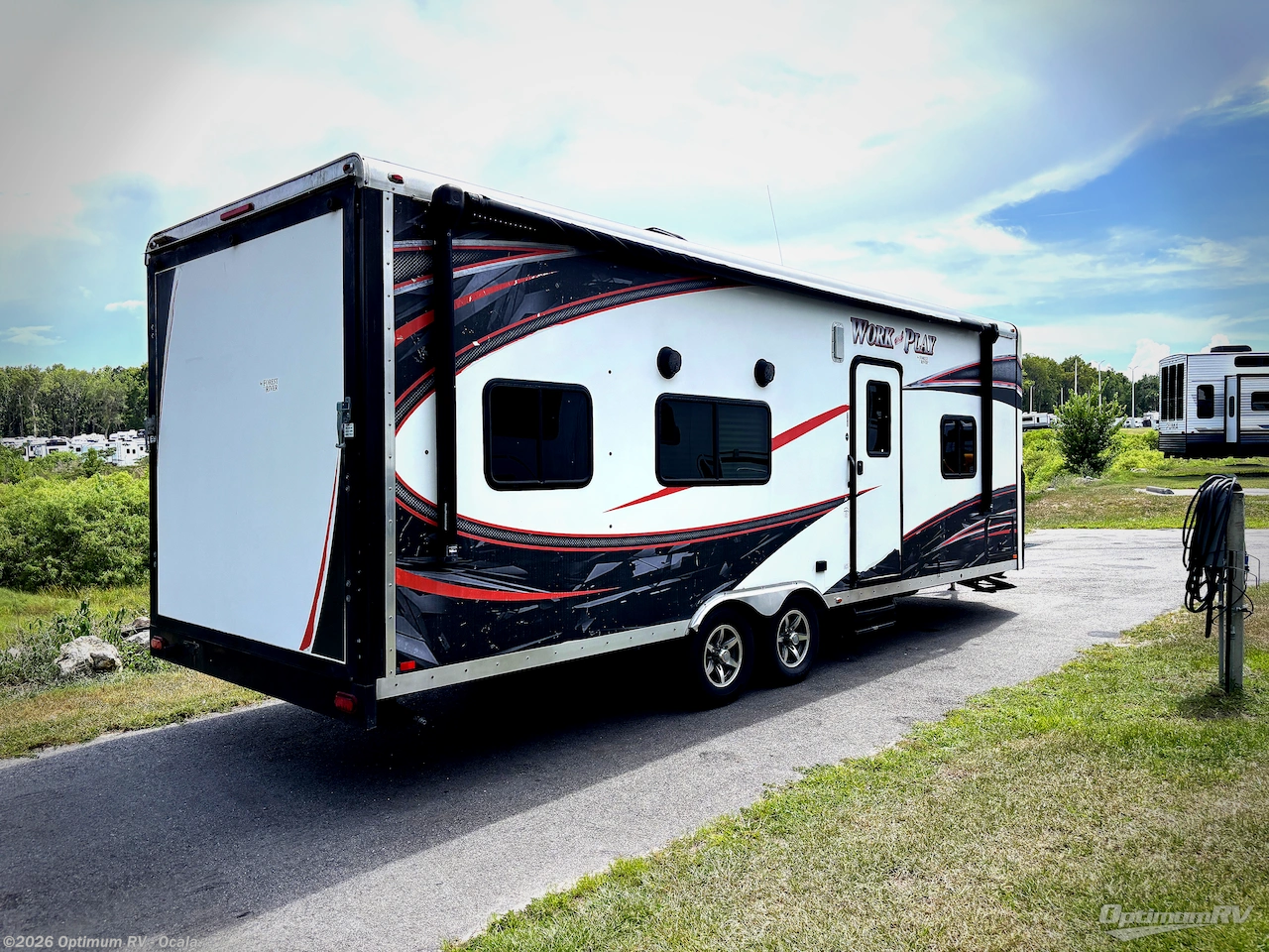 2018 Forest River Work and Play 25WQB - Used Travel Trailer For Sale by Optimum RV - Ocala in Ocala, Florida features Awning