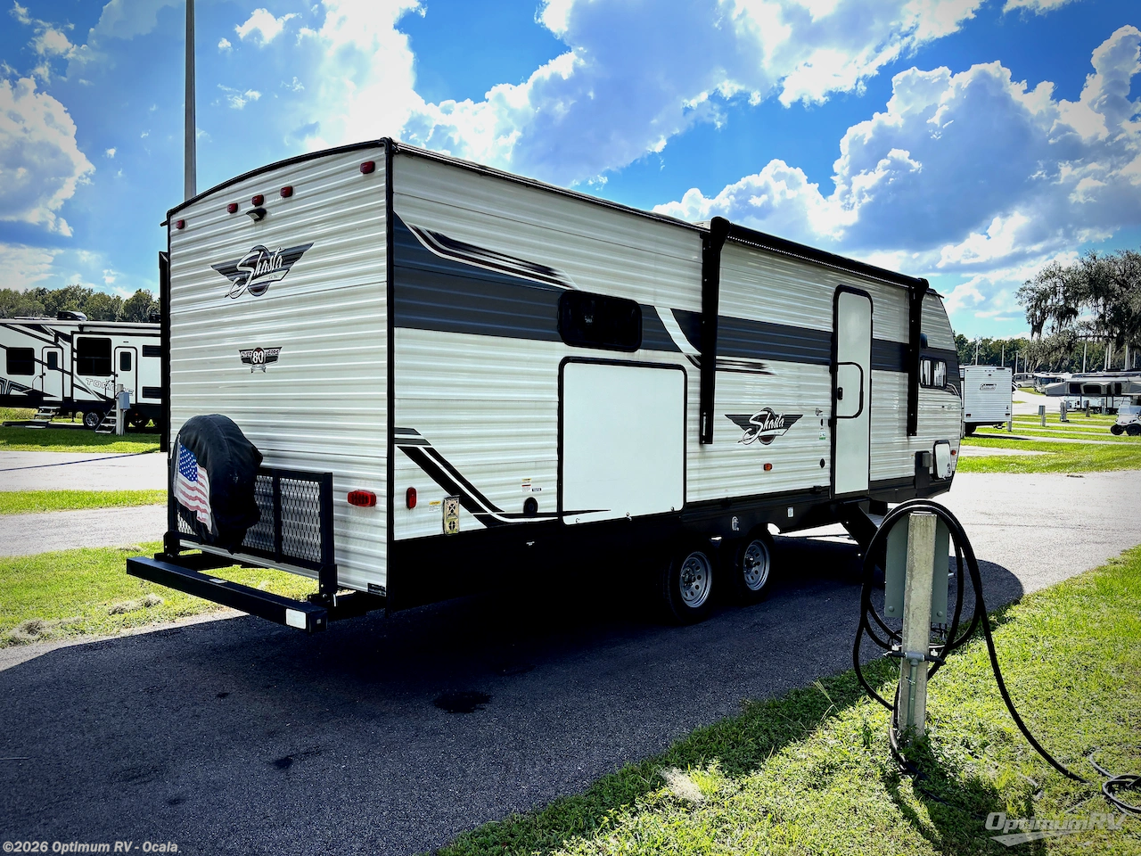 2023 Shasta Shasta 25FK - Used Travel Trailer For Sale by Optimum RV - Ocala in Ocala, Florida features Slideout, Awning