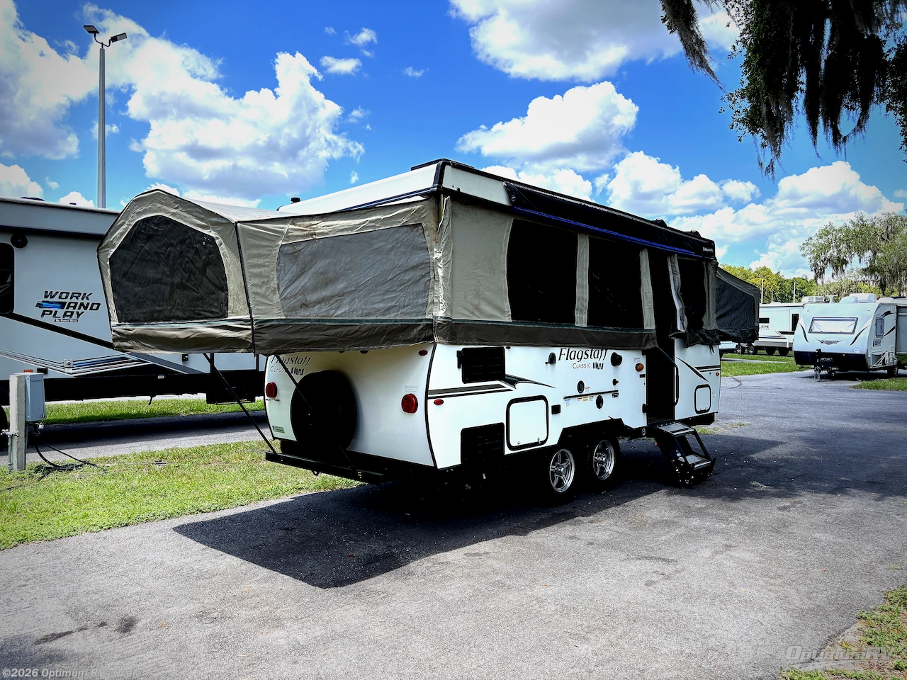 2020 Forest River Flagstaff High Wall HW29SC - Used Popup For Sale by Optimum RV - Ocala in Ocala, Florida features Slideout, Awning