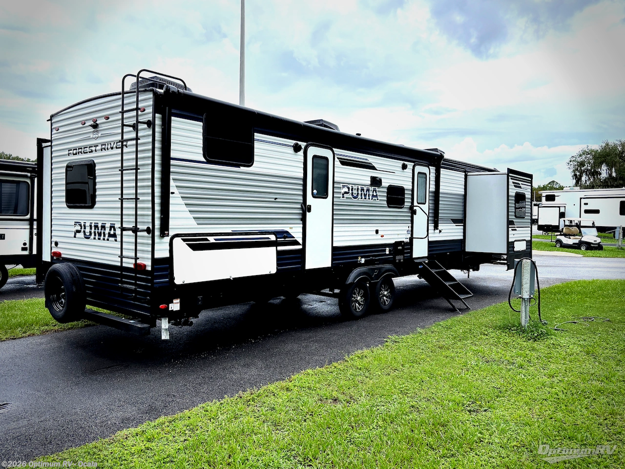 2027 Forest River Puma 32BHQS - New Travel Trailer For Sale by Optimum RV - Ocala in Ocala, Florida features Slideout, Awning
