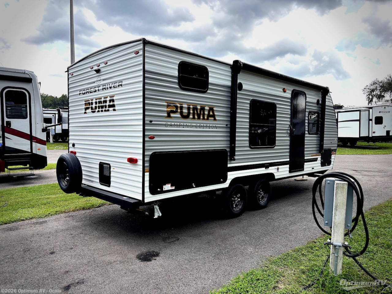 2027 Forest River Puma Camping Edition 20BHCE - New Travel Trailer For Sale by Optimum RV - Ocala in Ocala, Florida features Awning
