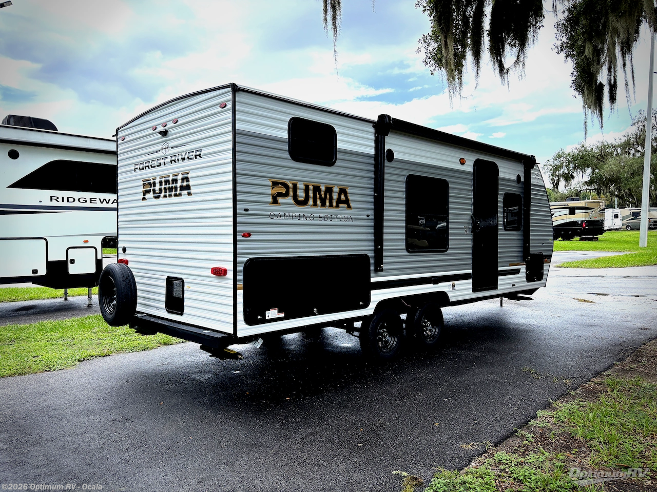 2027 Forest River Puma Camping Edition 20BHCE - New Travel Trailer For Sale by Optimum RV - Ocala in Ocala, Florida features Awning