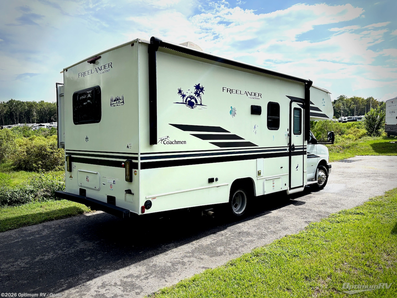 2021 Coachmen Freelander 21RS Chevy 4500 - Used Class C For Sale by Optimum RV - Ocala in Ocala, Florida features Awning, Slideout