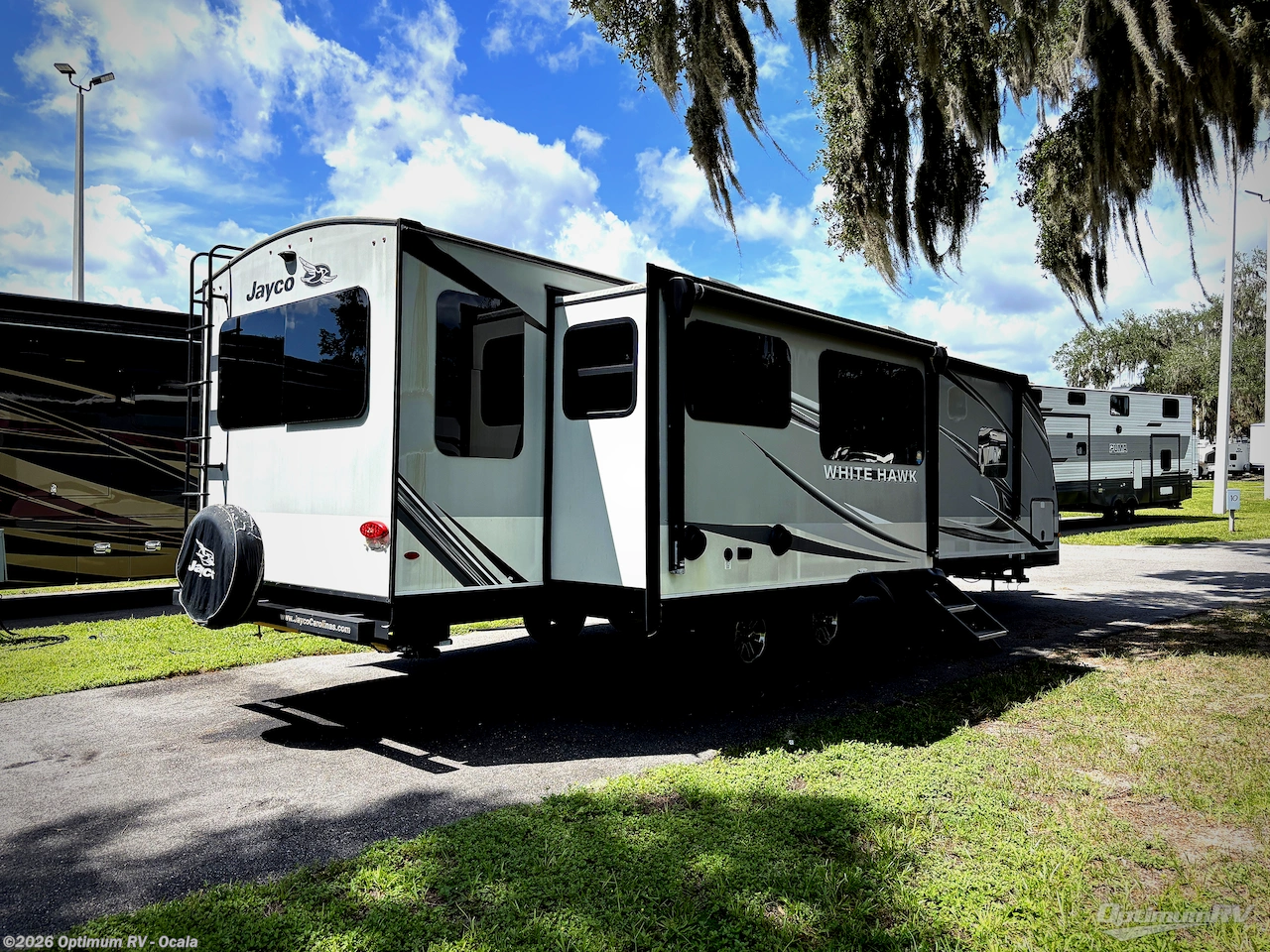 2021 Jayco White Hawk 32RL - Used Travel Trailer For Sale by Optimum RV - Ocala in Ocala, Florida features Awning, Slideout