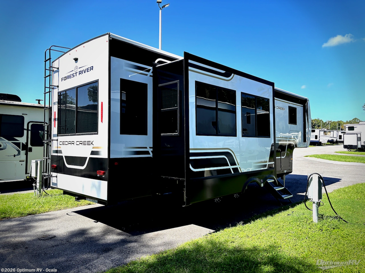 2027 Forest River Cedar Creek 290RL - New Fifth Wheel For Sale by Optimum RV - Ocala in Ocala, Florida features Slideout, Awning