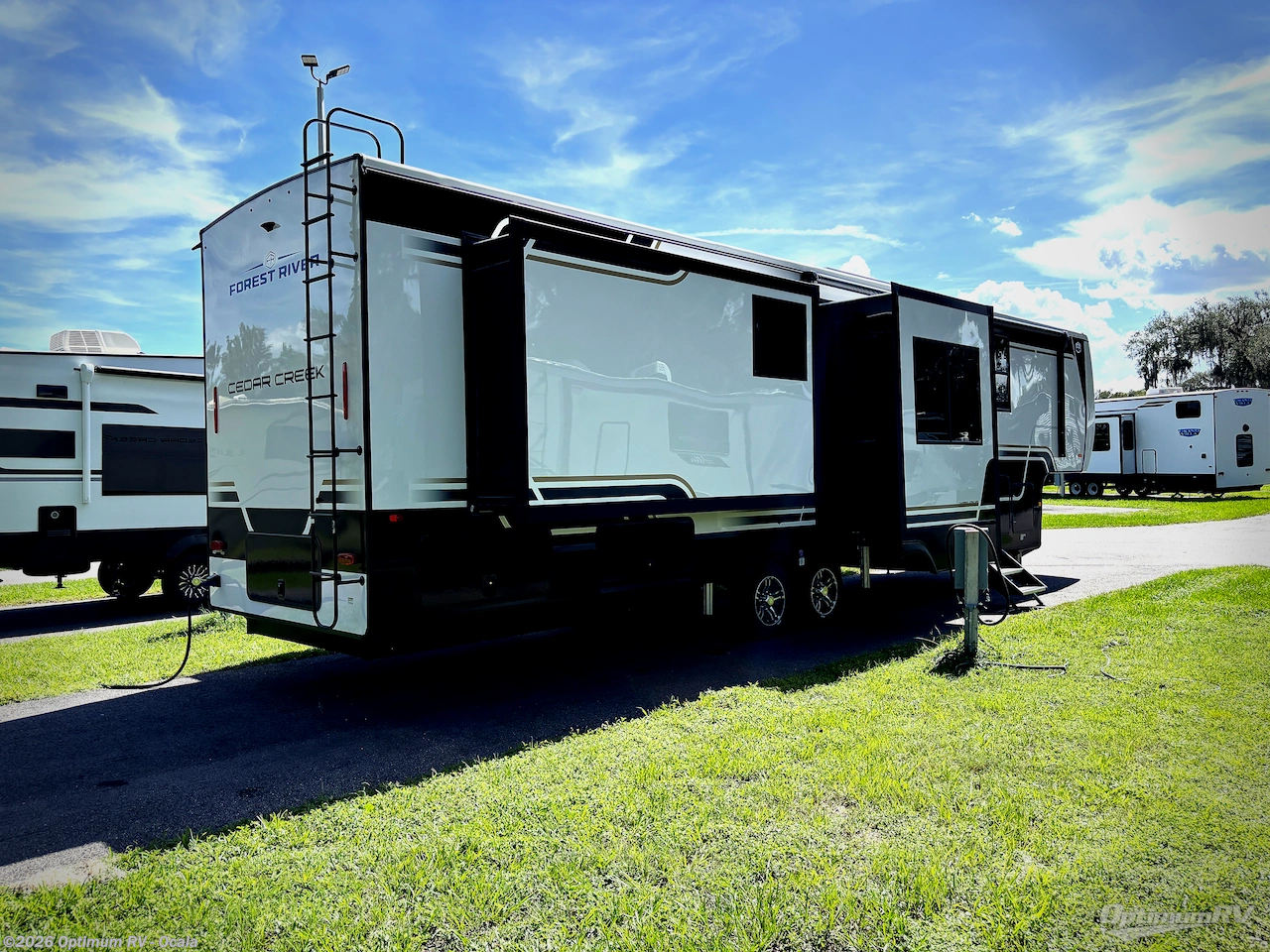 2027 Forest River Cedar Creek 398FL - New Fifth Wheel For Sale by Optimum RV - Ocala in Ocala, Florida features Slideout, Awning
