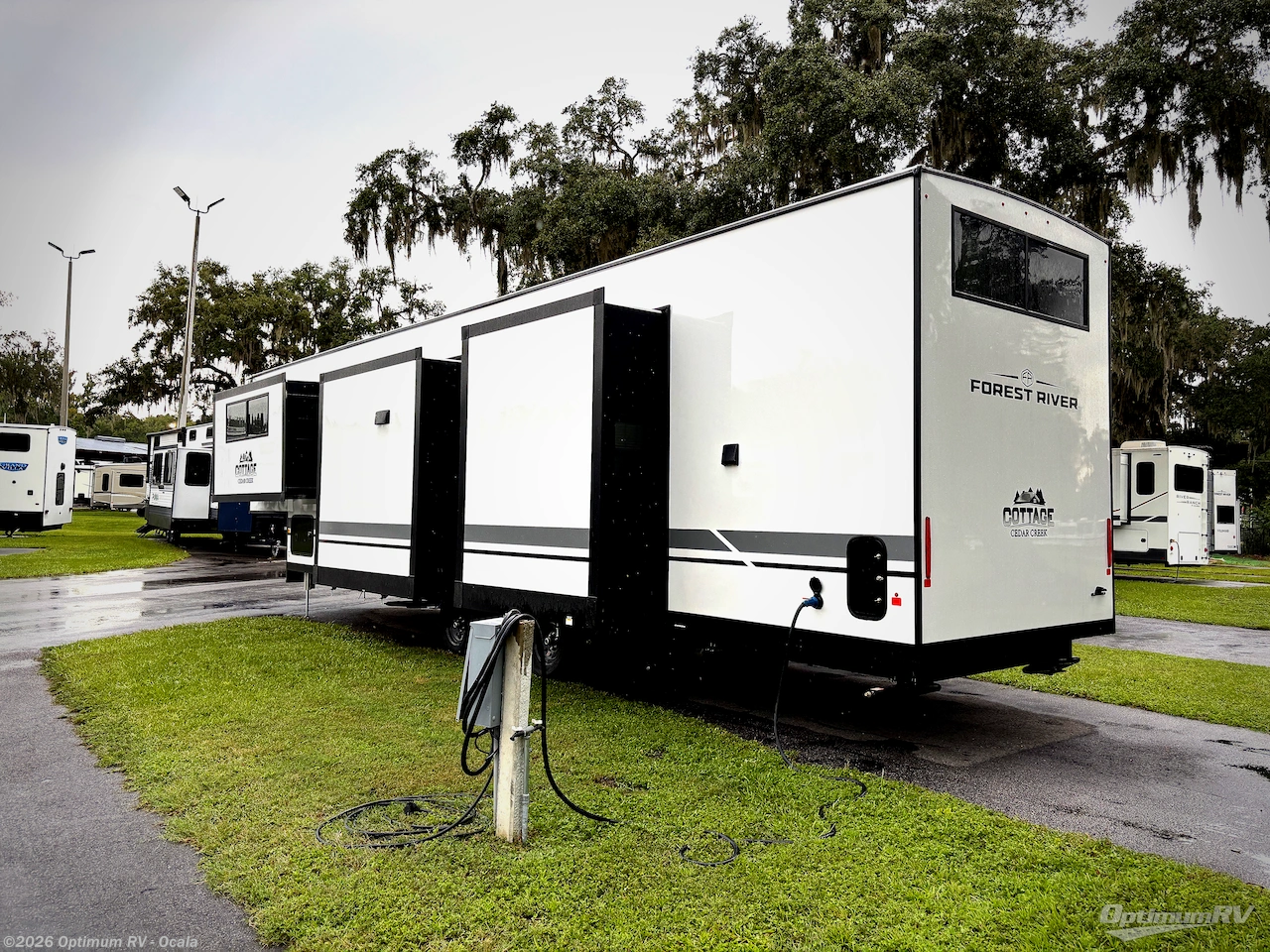 2027 Cedar Creek Cottage 413FWC by Forest River from Optimum RV - Ocala in Ocala, Florida