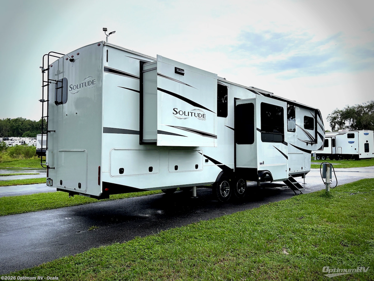 2024 Grand Design Solitude 390RK - Used Fifth Wheel For Sale by Optimum RV - Ocala in Ocala, Florida features Awning, Slideout