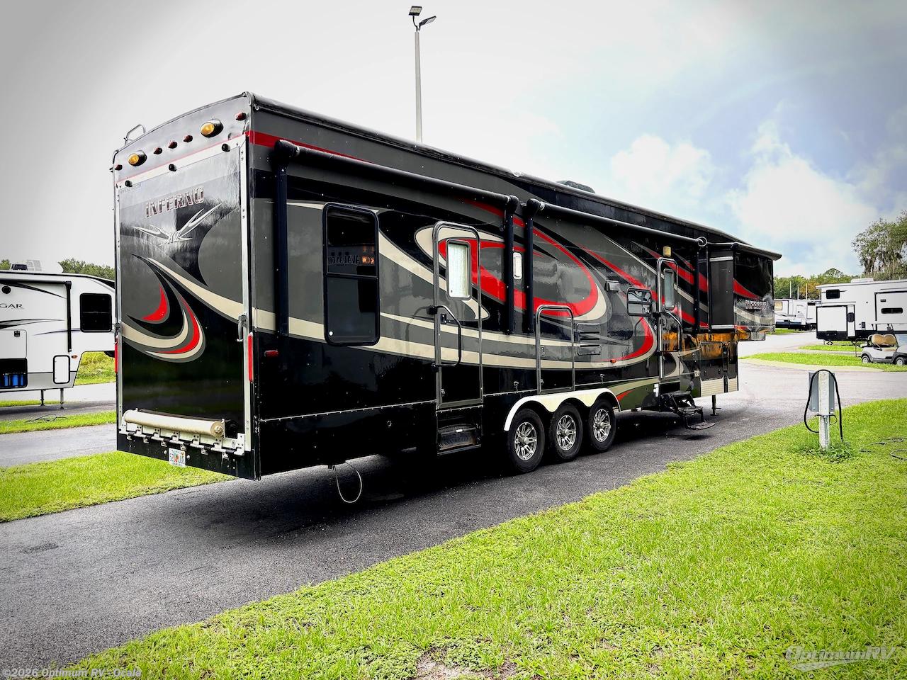 2013 K-Z Inferno  3710T - Used Fifth Wheel For Sale by Optimum RV - Ocala in Ocala, Florida features Slideout