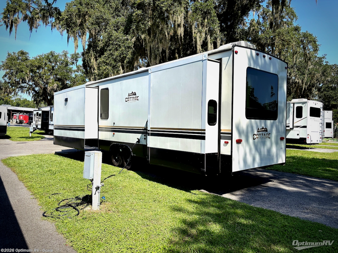 2023 Cedar Creek Cottage 40CFK2 by Forest River from Optimum RV - Ocala in Ocala, Florida