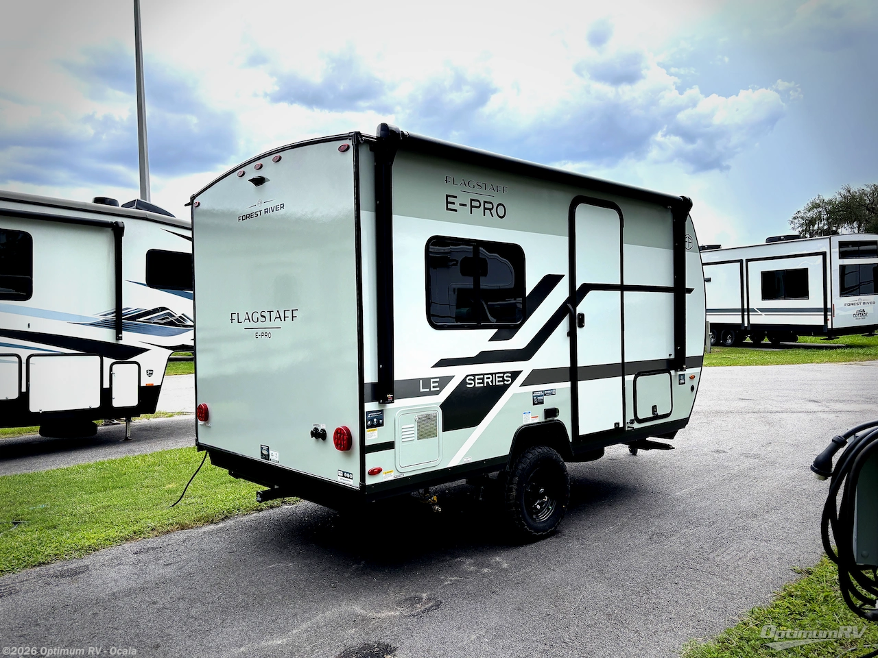 2027 Forest River Flagstaff E-Pro E131DLE - New Travel Trailer For Sale by Optimum RV - Ocala in Ocala, Florida features Awning