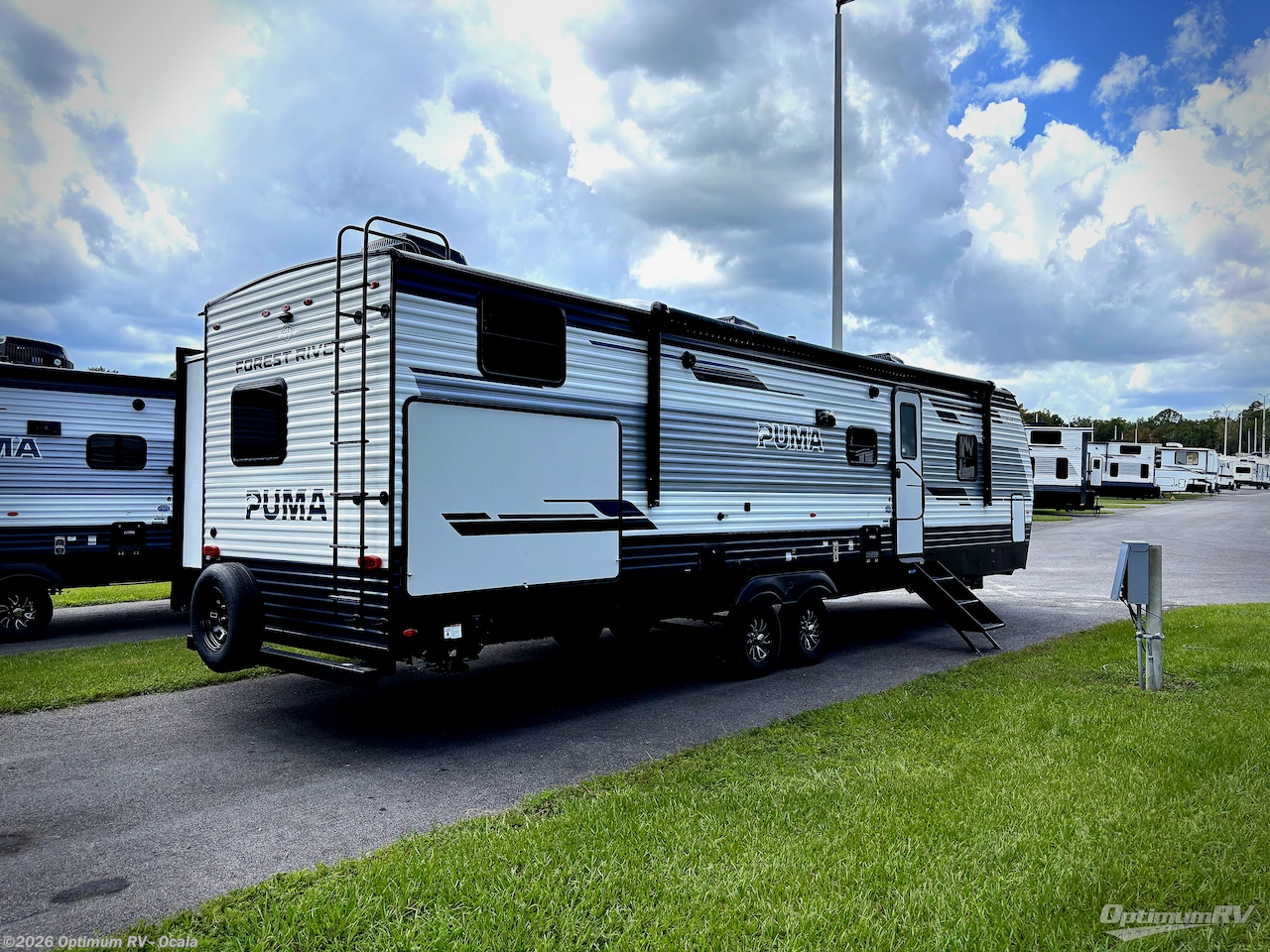 2027 Forest River Puma 32RBFQ - New Travel Trailer For Sale by Optimum RV - Ocala in Ocala, Florida features Slideout, Awning