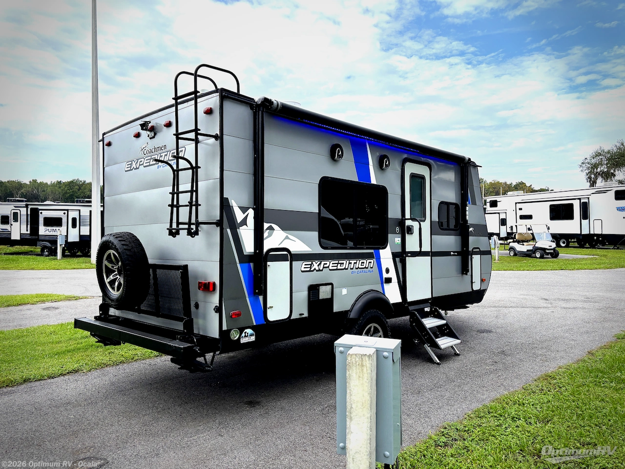 2021 Coachmen Catalina Expedition 192RB - Used Travel Trailer For Sale by Optimum RV - Ocala in Ocala, Florida features Awning
