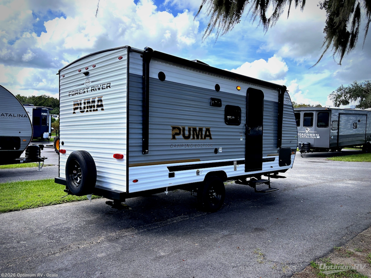 2027 Forest River Puma Camping Edition 16DSCE - New Travel Trailer For Sale by Optimum RV - Ocala in Ocala, Florida features Awning, Slideout