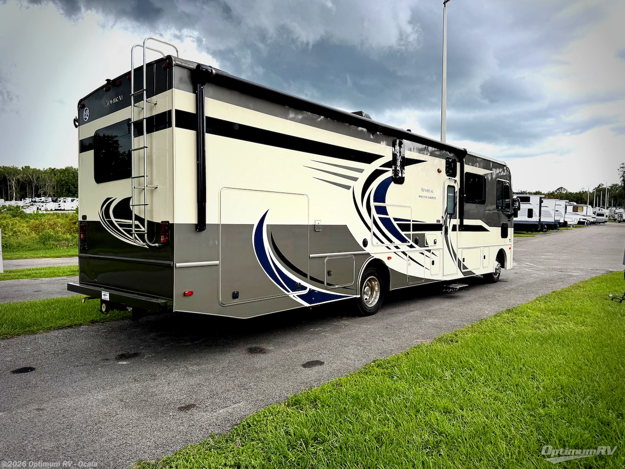 2021 Holiday Rambler Admiral 34J - Used Class A For Sale by Optimum RV - Ocala in Ocala, Florida features Slideout, Awning