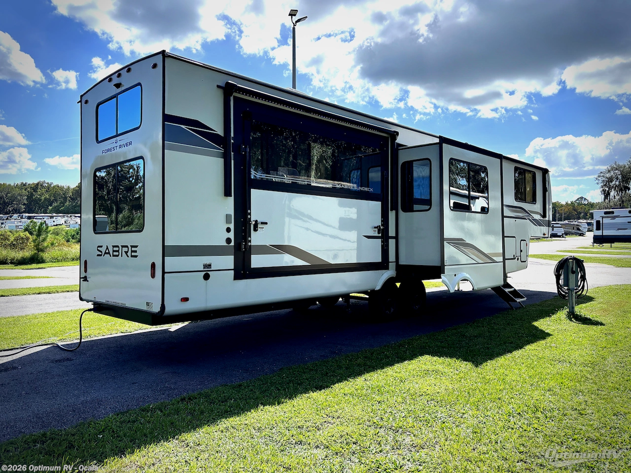 2026 Forest River Sabre 37RVMILES - Used Fifth Wheel For Sale by Optimum RV - Ocala in Ocala, Florida features Slideout, Awning