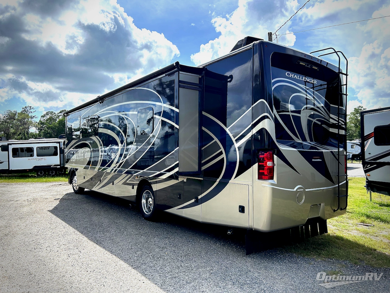 2018 Damon Challenger 37LX - Used Class A For Sale by Optimum RV - Ocala in Ocala, Florida features Slideout, Awning