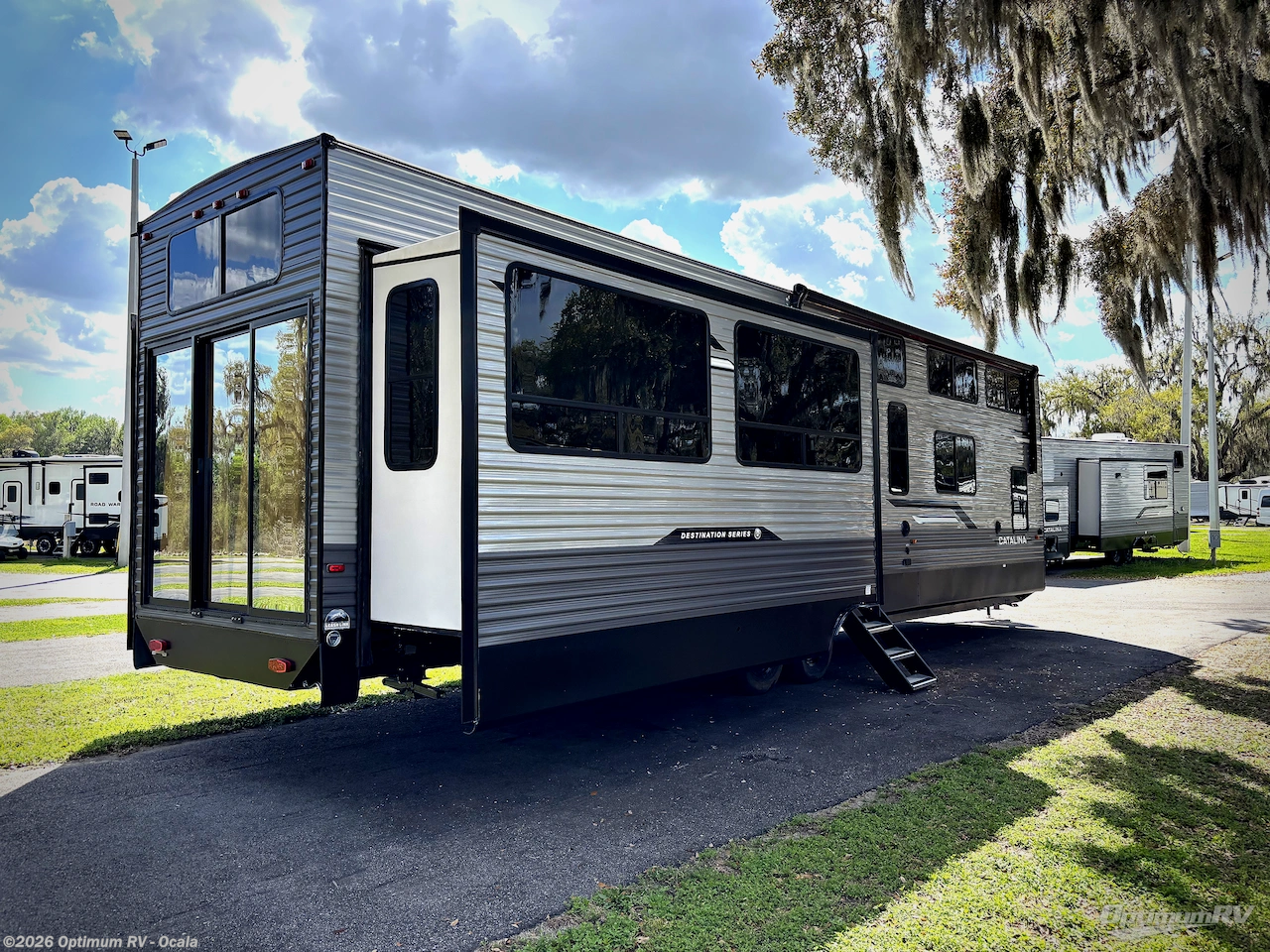 2026 Coachmen Catalina Destination Series 43CONDO - Used Destination Trailer For Sale by Optimum RV - Ocala in Ocala, Florida features Awning, Slideout