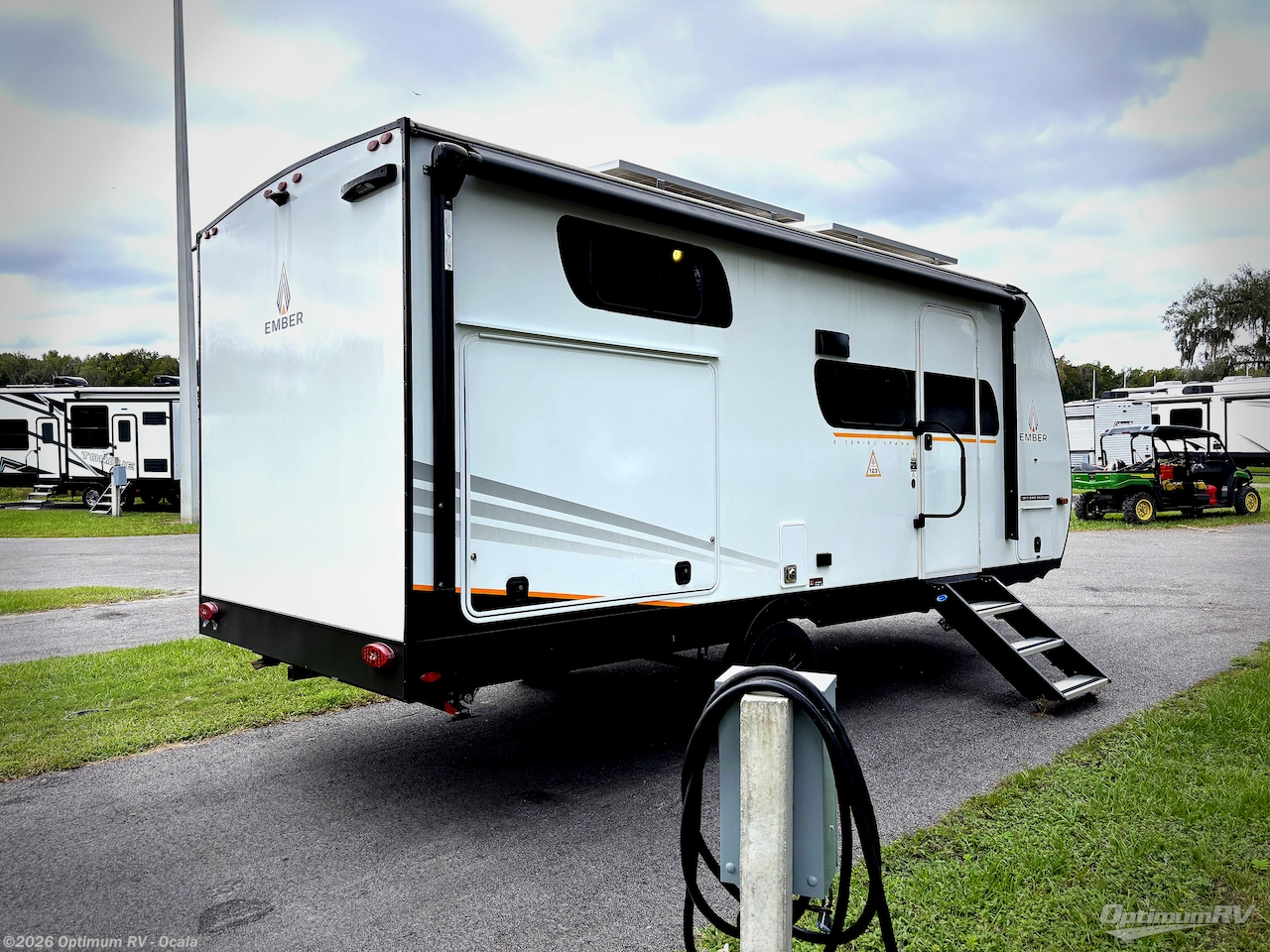 2026 Ember RV E-Series 19ETS - New Travel Trailer For Sale by Optimum RV - Ocala in Ocala, Florida features Slideout, Awning
