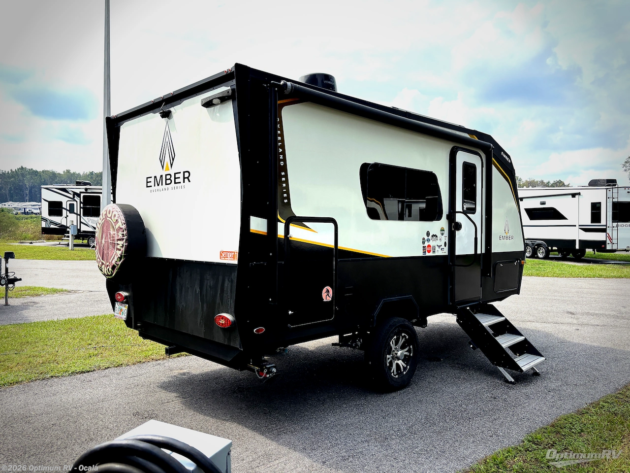 2022 Ember RV Overland Series 170MRB - Used Travel Trailer For Sale by Optimum RV - Ocala in Ocala, Florida features Awning