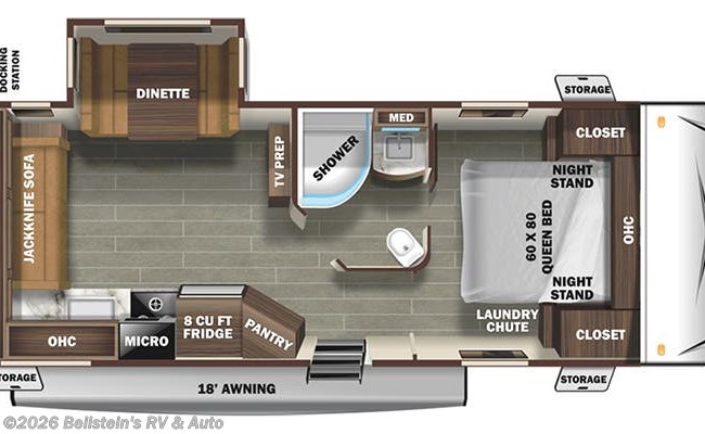 2021 Starcraft Super Lite 242RL Floorplan