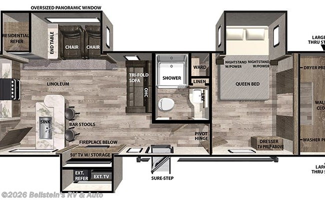 2021 Forest River Vibe 31ML Floorplan