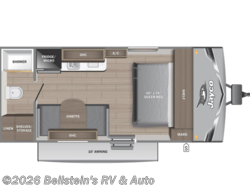 Stock Image for 2026 Jayco 170FQW (options and colors may vary) 2026 Jayco Jay Flight SLX 170FQW - New Travel Trailer for sale by Beilstein's RV & Auto in Palmyra, Missouri