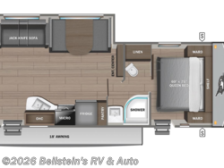 Stock Image for 2026 Jayco 262RLSW (options and colors may vary) 2026 Jayco Jay Flight SLX 262RLSW - New Travel Trailer for sale by Beilstein's RV & Auto in Palmyra, Missouri