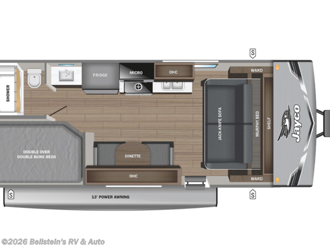 2026 Jayco Jay Flight SLX 211MBW Floorplan