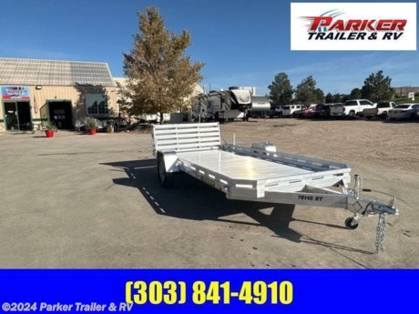 6.5X14 UTILITY TRAILER 7814S SINGLE AXLE TAILGATE 
STANDARD FEATURES:
3500 LB RUBBER TORSION AXLE (RATED AT 2990 LBS)-NO BRAKES-EASY LUBE HUBS
ST205/75R14 LRC RADIAL TIRES (1760 CAP/TIRE)
ALUMINUM WHEELS, 5-4.5 BHP
ALUMINUM FENDERS
EXTRUDED ALUMINUM FLOOR
FRONT &amp;amp; SIDE RETAINING RAILS
A-FRAMED ALUMINUM TONGUE, 48 INCHES LONG
2 INCH COUPLER
6) STAKE POCKETS (3 PER SIDE)
4) TIE DOWN LOOPS (2 PER SIDE)
2) REAR STABILIZER LEGS (1 PER SIDE)
SWIVEL TONGUE JACK, 1200 LB CAPACITY
LED LIGHTING PACKAGE, SAFETY CHAINS
ALUMINUM TAILGATE-75.5 INCHES WIDE x 44 INCHES LONG
BI-FOLD-75.5 INCHES x 60 INCHES LONG
OVERALL WIDTH = 101.5 INCHES
OVERALL LENGTH = 225 INCHES
CASH, CHECK OR FINANCED PRICE
FINANCING AVAILABLE TO THOSE WHO QUALIFY
NOT RESPONSIBLE FOR TYPOGRAPHICAL ERRORS