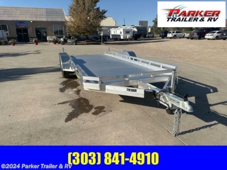 7818 TANDEM AXLE UTILITY TRAILER
STANDARD FEATURES:
A-FRAMED ALUMINUM TONGUE, 48 INCHES LONG WITH 2-5/16 INCH COUPLER
BREAKAWAY KIT
SINGLE WHEEL SWIVEL TONGUE JACK, 1500 LB CAPACITY
SAFETY CHAINS
ST205/75R14 LRC RADIAL TIRES (1760 LB CAP/TIRE)
ALUMINUM WHEELS 5-4.5 BHP
REMOVABLE ALUMINUM FENDERS
2-3500 LB RUBBER TORSION AXLES EASY LUBE HUBS
ELECTRIC BRAKES
EXTRUDED ALUMINUM FLOOR
FRONT AND SIDE RETAINING RAILS
6) STAKE POCKETS (3 PER SIDE)
4)RECESSED TIE RINGS
LED LIGHTING PACKAGE
(2) 5 FT ALUMINUM RAMPS WITH STORAGE UNDERNEATH
(2) DROP DOWN REAR STABILIZER JACKS
5 YEAR WARRANTY
CASH, CHECK OR FINANCED PRICE
FINANCING AVAILABLE TO THOSE WHO QUALIFY
NOT RESPONSIBLE FOR TYPOGRAPHICAL ERRORS