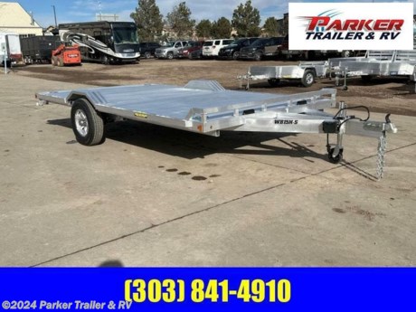 8.5X15 WIDE BODY ALUMA UTILITY TRAILER
STANDARD FEATURES:
5200 LB RUBBER TORSION AXLE
EASY LUBE HUBS
ELECTRIC BRAKES AND BREAKAWAY KIT
ST225/75R15 RADIAL TIRES (2830 LB CAP/TIRE)
ALUMINUM WHEELS 6-5.5
DRIVE-OVER ALUMINUM FENDERS
EXTRUDED ALUMINUM FLOOR
FRONT RETAINING RAIL
A-FRAME ALUMINUM TONGUE, 54 INCHES LONG WITH 2 INCH COUPLER
(2) 7 FT ALUMINUM RAMPS WITH STORAGE UNDERNEATH
RUB RAIL WELDED TO STAKE POCKETS ON SIDES
(4) RECESSED TIE RINGS
(2) FOLD DOWN REAR STABILIZER JACKS
SWIVEL TONGUE JACK 1500 LB CAPACITY
LED LIGHTING PACKAGE AND SAFETY CHAINS
2 FRONT LOAD LIGHTS
OVERALL WIDTH 101.5 INCHES
OVERALL LENGTH 241 INCHES
5 YEAR WARRANTY
CASH, CHECK, OR FINANCED PRICE
FINANCING AVAILABLE FOR THOSE THAT QUALIFY
NOT RESPONSIBLE FOR TYPOGRAPHICAL ERRORS