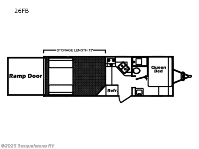 2022 Chinook RPM 26FB - New Toy Hauler For Sale by Susquehanna RV in Selinsgrove, Pennsylvania