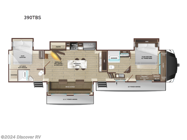 2024 Highland Ridge Open Range 3X 390TBS - New Fifth Wheel For Sale by Discover RV in Lodi, California