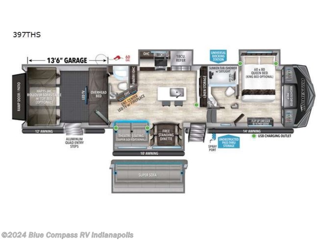 2023 Momentum 397THS by Grand Design from Blue Compass RV Indianapolis in Indianapolis, Indiana