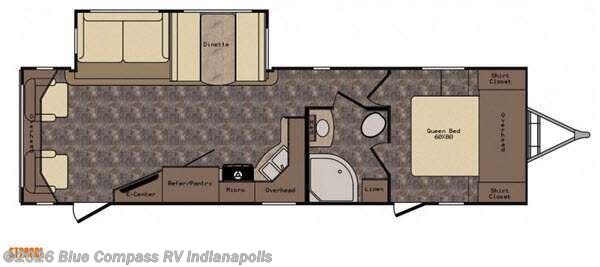 2016 CrossRoads Sunset Trail 29 RL - Used Travel Trailer For Sale by Blue Compass RV Indianapolis in Indianapolis, Indiana features Slideout