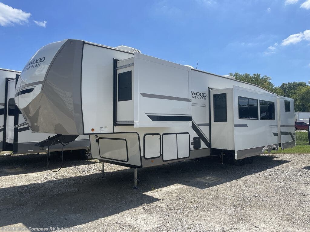 2024 Wildwood Heritage Glen 356QB by Forest River from Blue Compass RV Indianapolis in Indianapolis, Indiana
