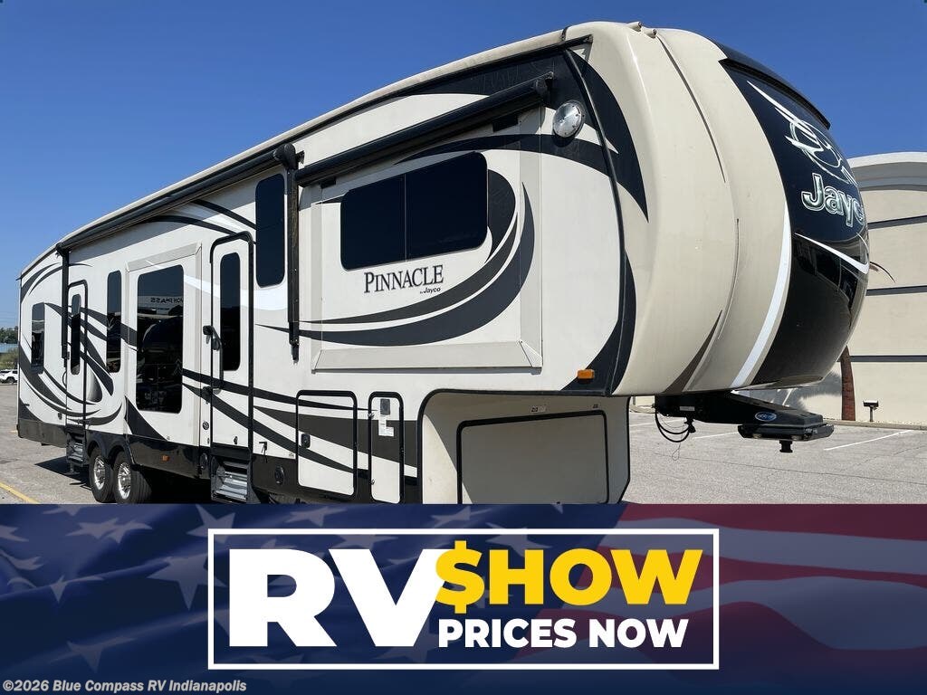 2016 Jayco Pinnacle 38FLSA - Used Fifth Wheel For Sale by Blue Compass RV Indianapolis in Indianapolis, Indiana features Slideout